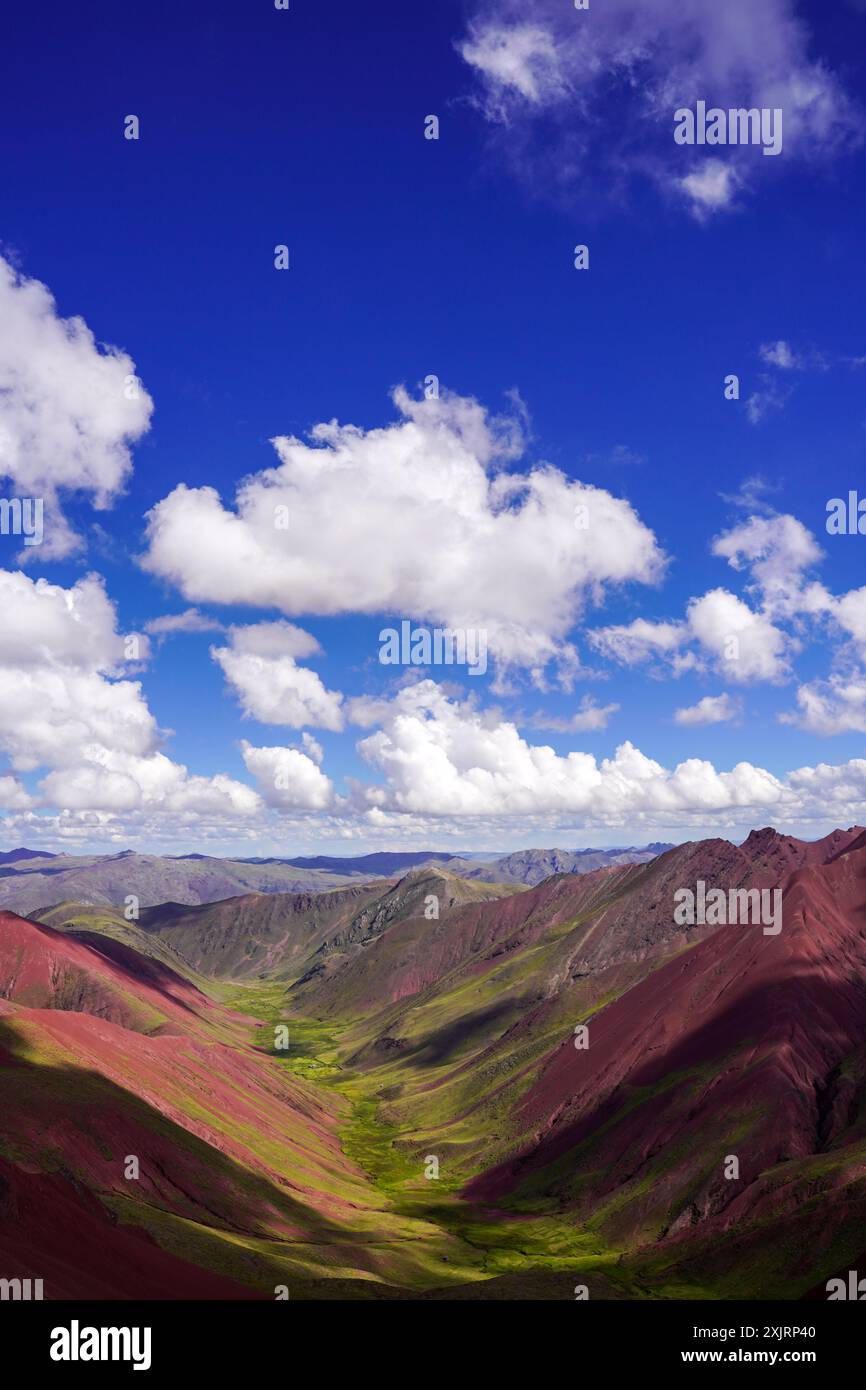 Vallée rouge, région de Cusco, Pérou Banque D'Images