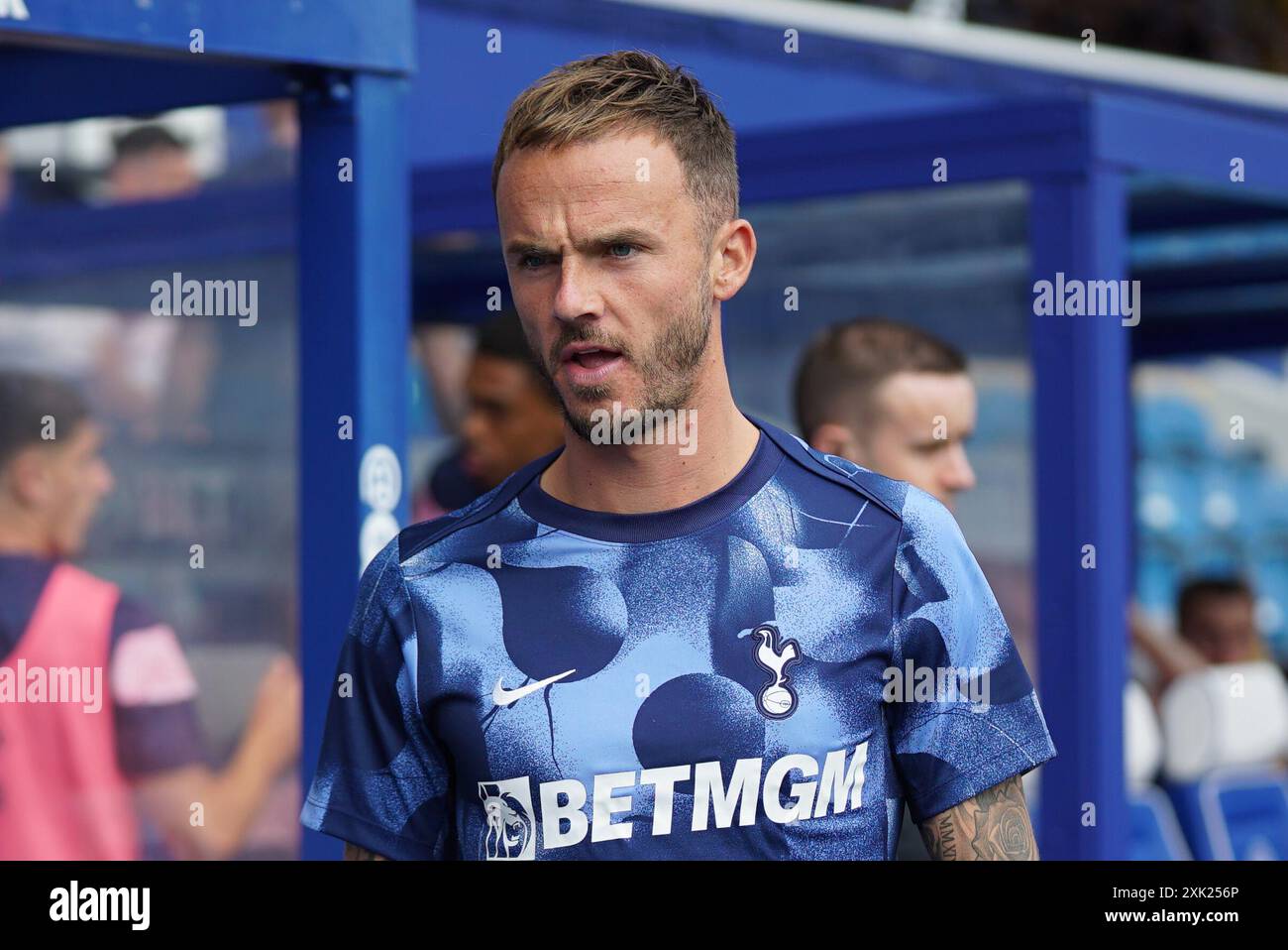 Londres, Royaume-Uni. 20 juillet 2024. James Maddison de Tottenham Hotspur avant le match amical de pré-saison du Queens Park Rangers FC contre Tottenham Hotspur FC au MATRADE Loftus Road Stadium, Londres, Angleterre, Royaume-Uni le 20 juillet 2024 Credit : Every second Media/Alamy Live News Banque D'Images