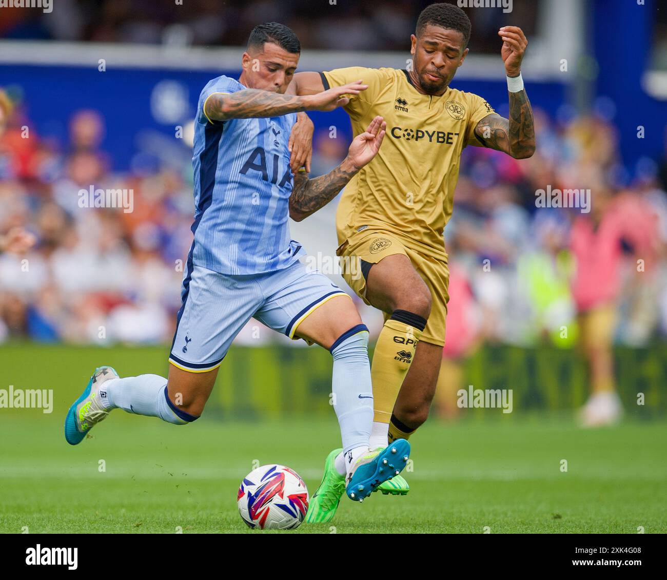 QPR vs Spurs Pre-saison 20/07/2024 Banque D'Images