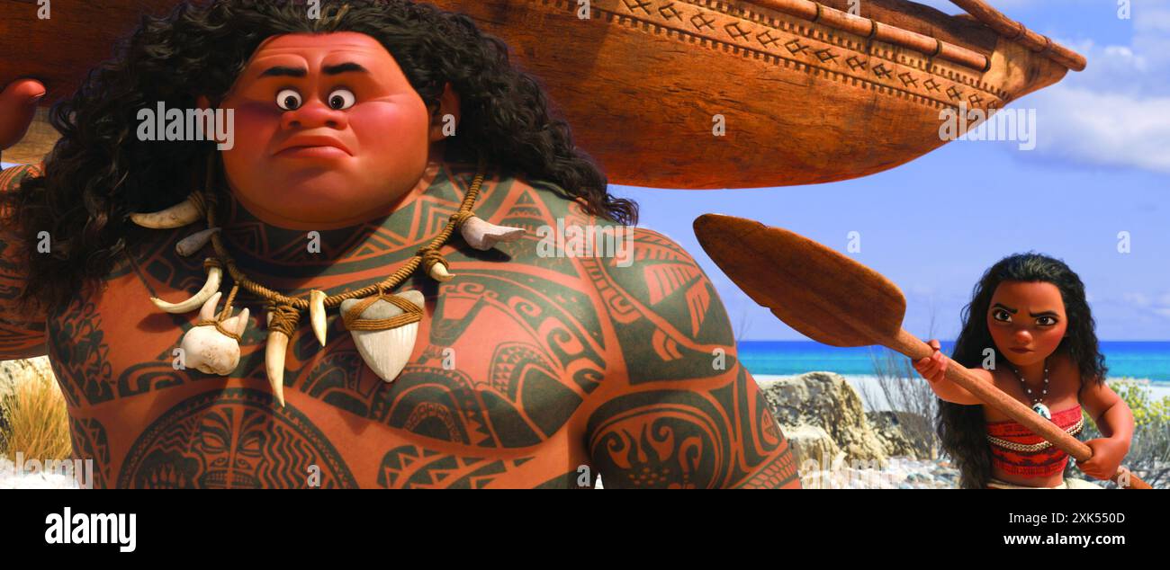 MOANA (2016), réalisé par JOHN MUSKER et RON CLEMENTS. Crédit : WALT DISNEY ANIMATION STUDIOS / Album Banque D'Images