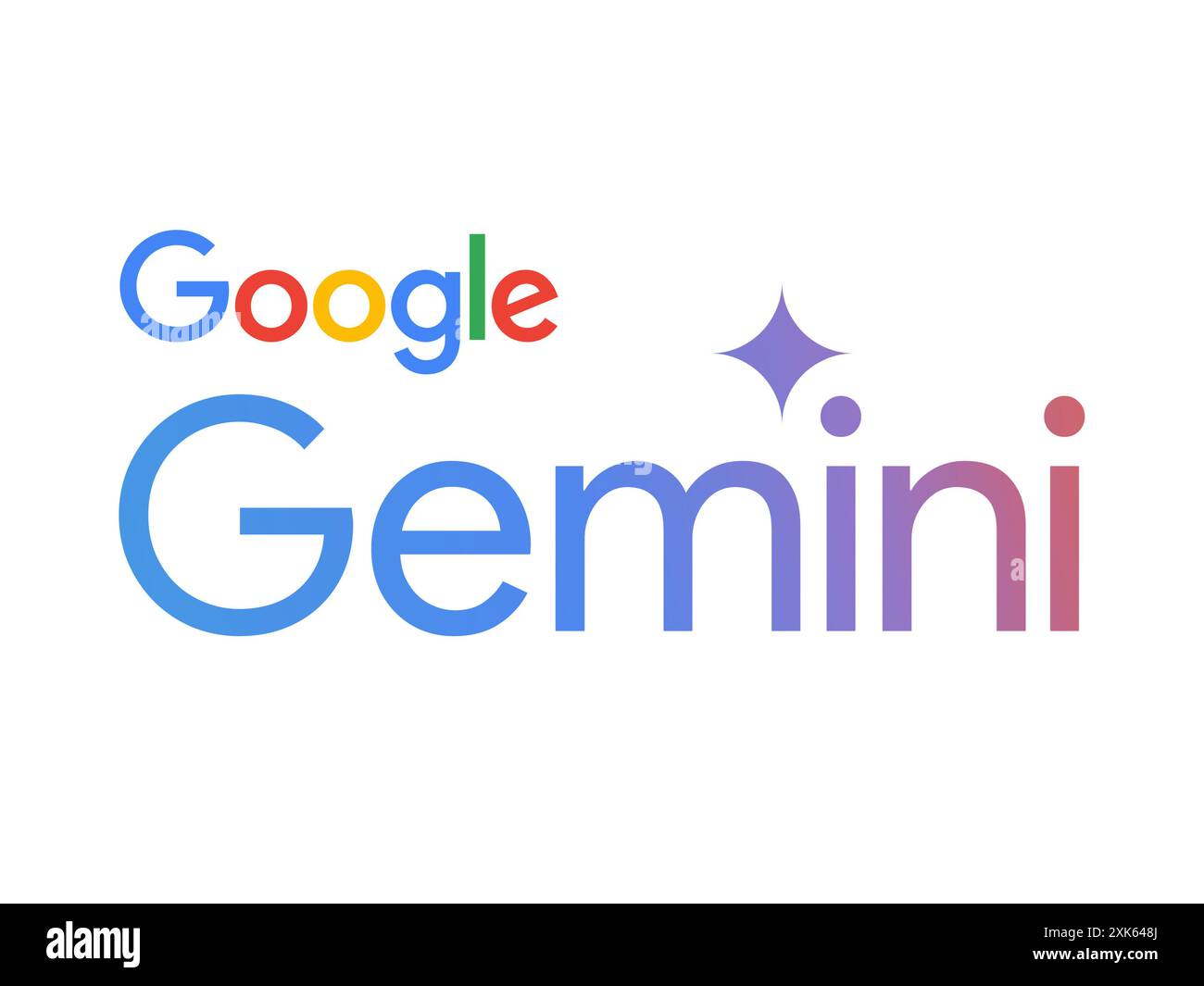 Logo Google Gemini Banque D'Images