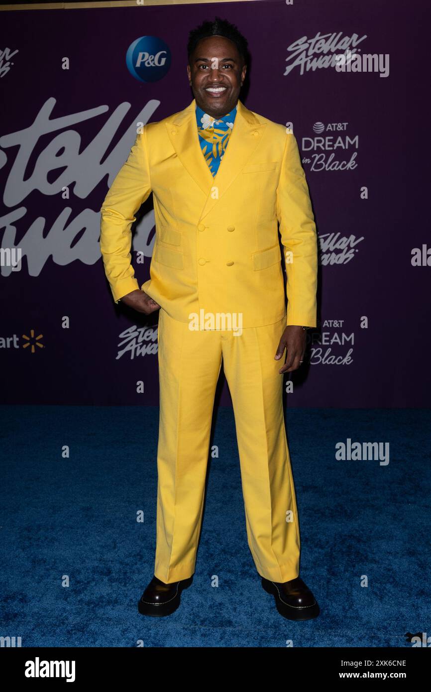 LAS VEGAS, Nevada - Jonathan Nelson à la 39e cérémonie annuelle des Stellar Awards The Orleans Hotel & Casino mardi gras Ballroom à Las Vegas, Nevada, le 20 juillet 2024. Crédit : DeeCee carter/MediaPunch Banque D'Images