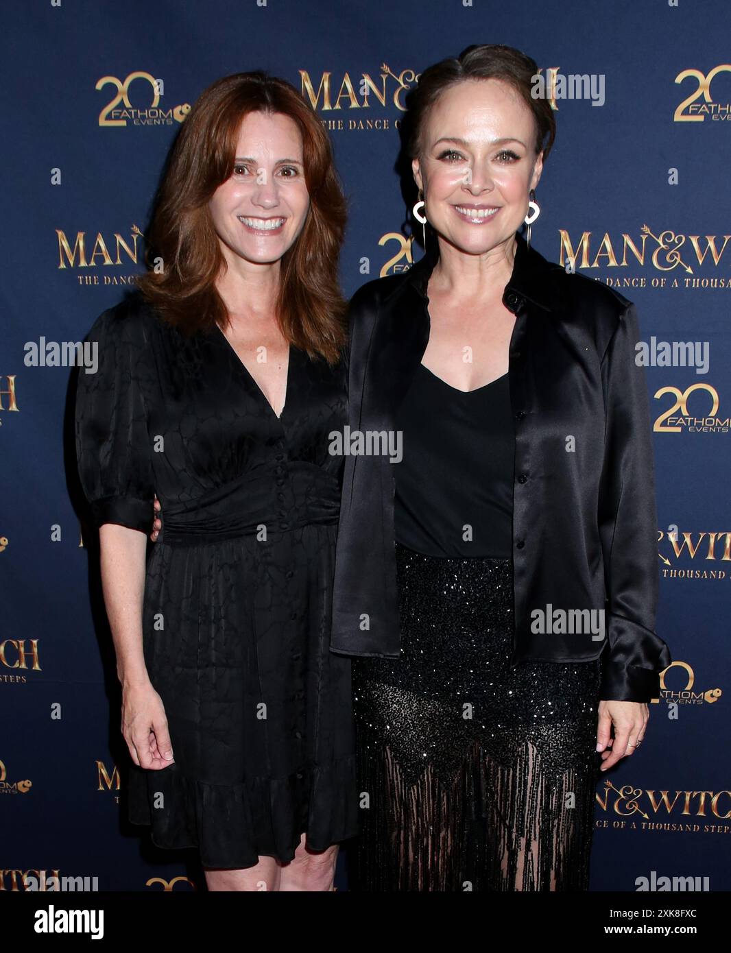 New York, États-Unis. 21 juillet 2024. Kerri Green et Tami Stronach assistent à la projection spéciale « Man and Witch : The Dance of a Thousand Steps » au Regal Union Square le 21 juillet 2024 à New York City, NY © Steven Bergman/AFF-USA. Crédit COM : AFF/Alamy Live News Banque D'Images