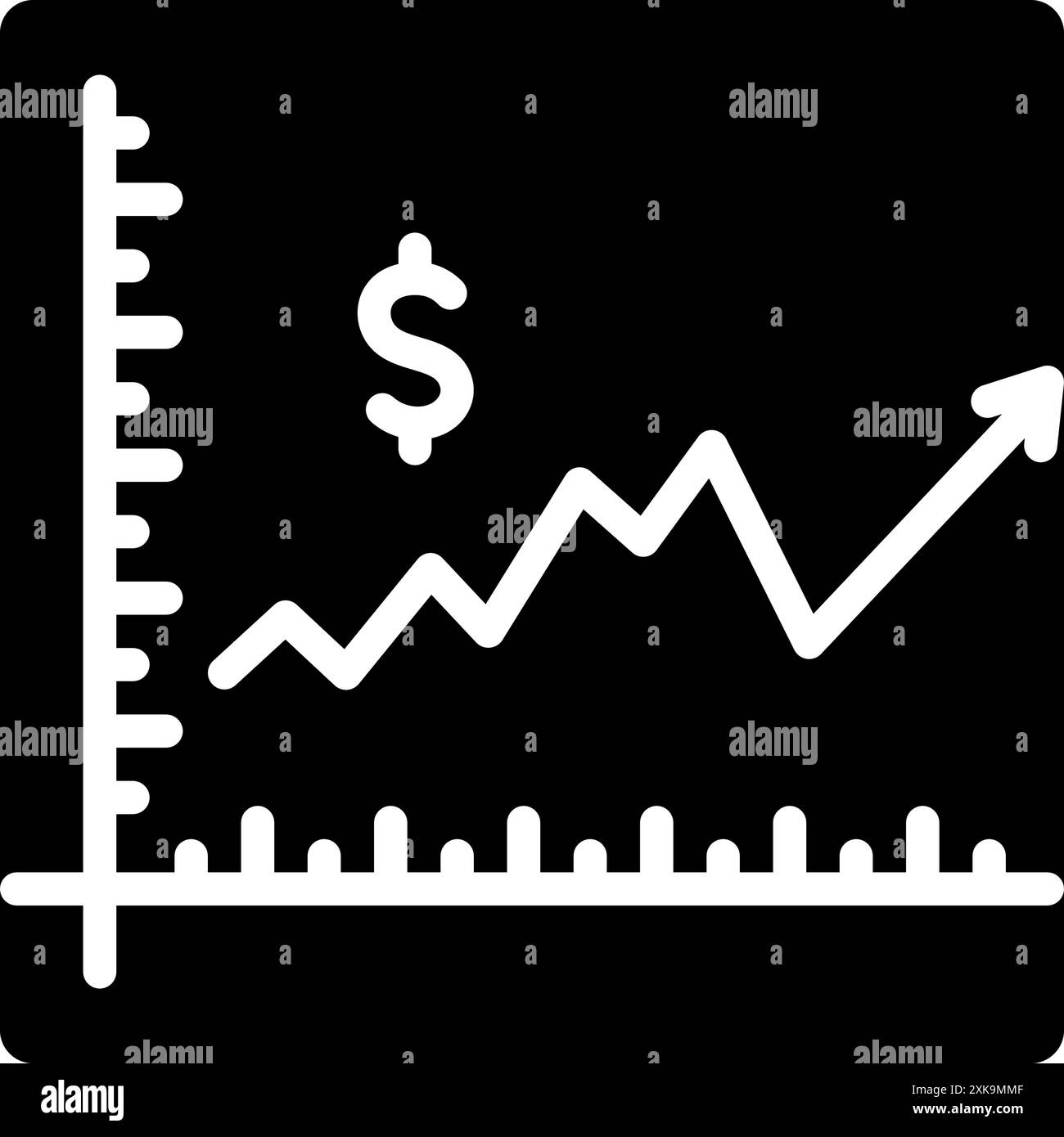 Icône pour actions, investisseur Illustration de Vecteur