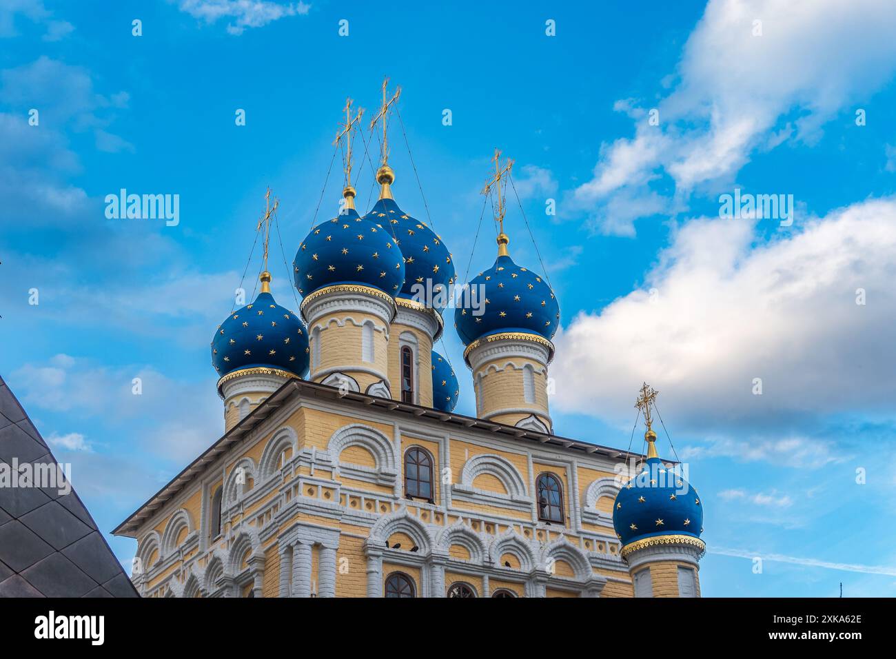 L'église de Kazan (l'église de l'icône de Kazan de la mère de Dieu) à Kolomenskoïe. Moscou, Russie. Banque D'Images