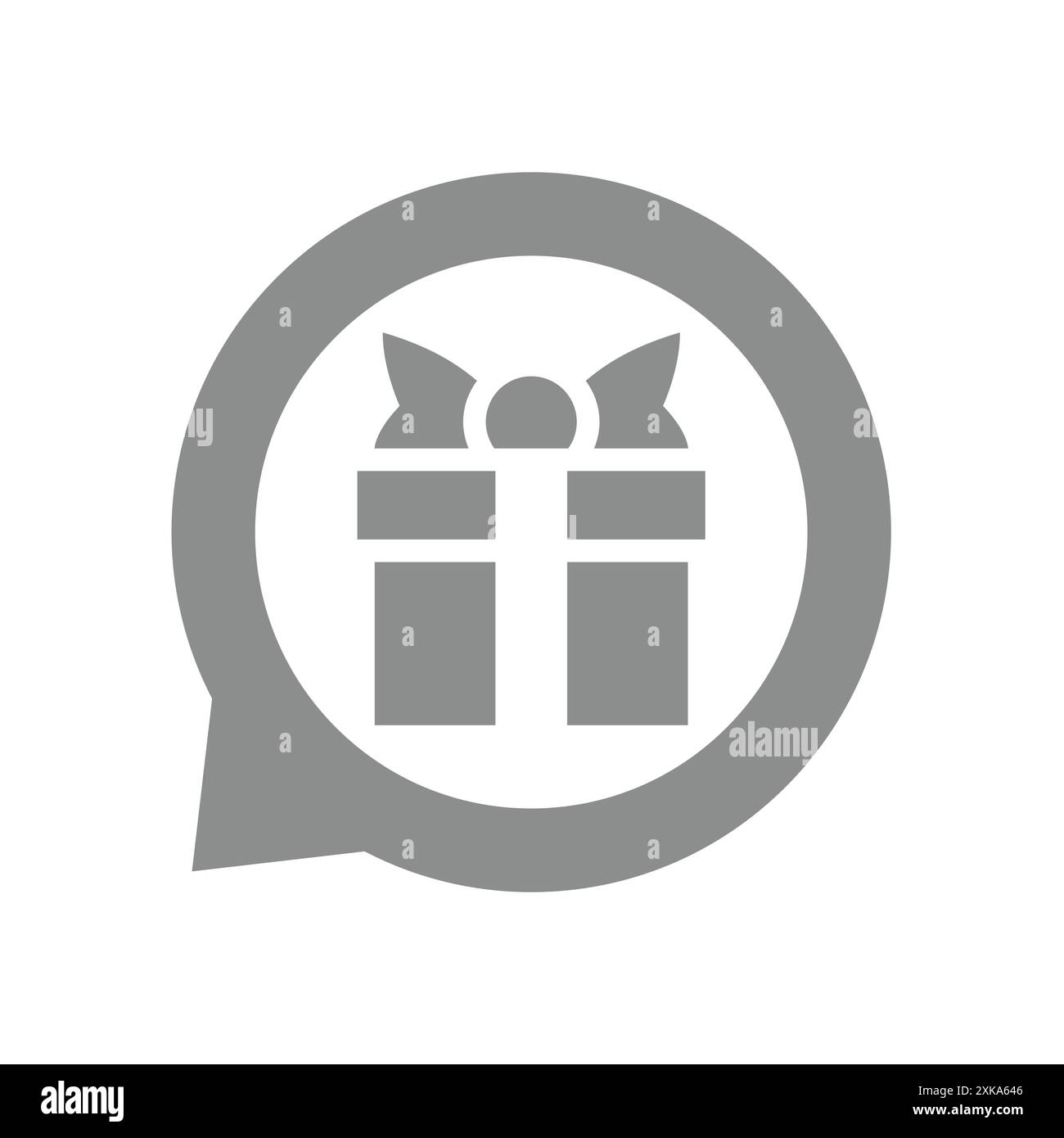 Icône de vecteur de boutique de cadeaux. Symbole d'emplacement des broches de la carte. Illustration de Vecteur