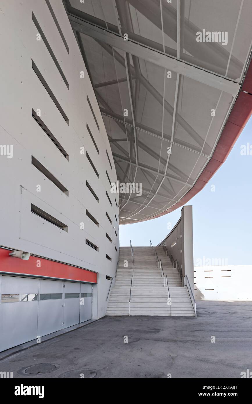 les stades de football sont bien plus que de simples bâtiments, ce sont des lieux chargés d'histoire 2 Banque D'Images