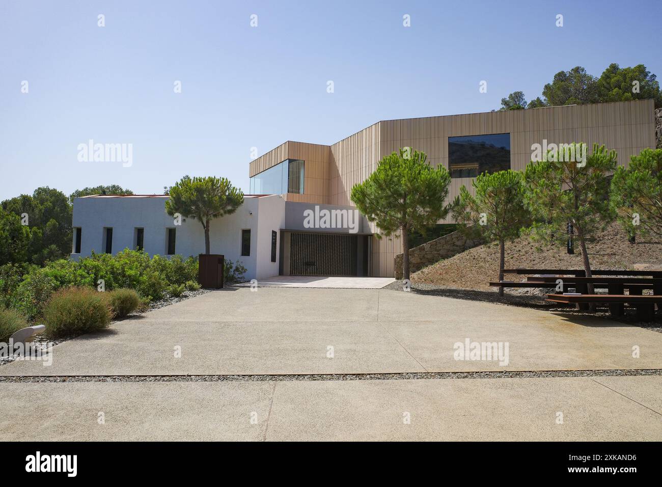 Roses, Espagne - 20 juillet 2024 : restaurant et musée El Bulli, Cala Montjoi, Costa Brava Banque D'Images