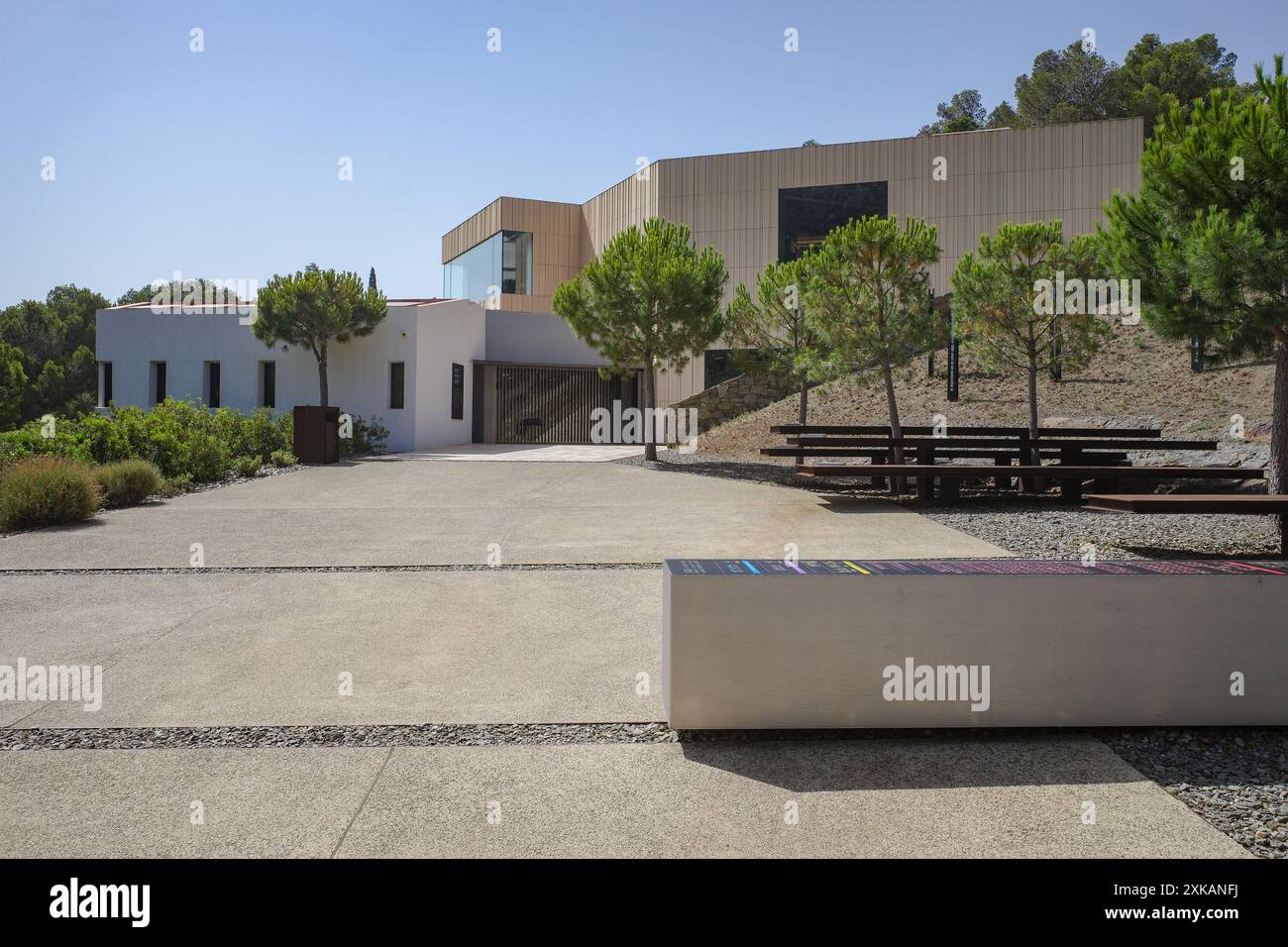 Roses, Espagne - 20 juillet 2024 : restaurant et musée El Bulli, Cala Montjoi, Costa Brava Banque D'Images