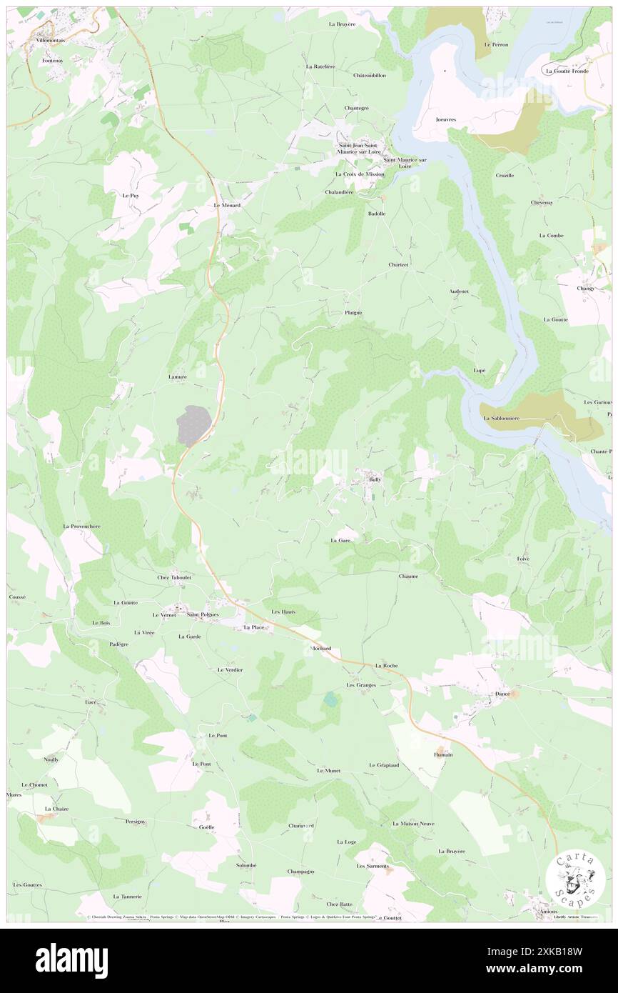 Bully, Loire, FR, France, Auvergne-Rhône-Alpes, n 45 55' 39'', N 4 0' 17'', carte, Cartascapes carte publiée en 2024. Explorez Cartascapes, une carte qui révèle la diversité des paysages, des cultures et des écosystèmes de la Terre. Voyage à travers le temps et l'espace, découvrir l'interconnexion du passé, du présent et de l'avenir de notre planète. Banque D'Images