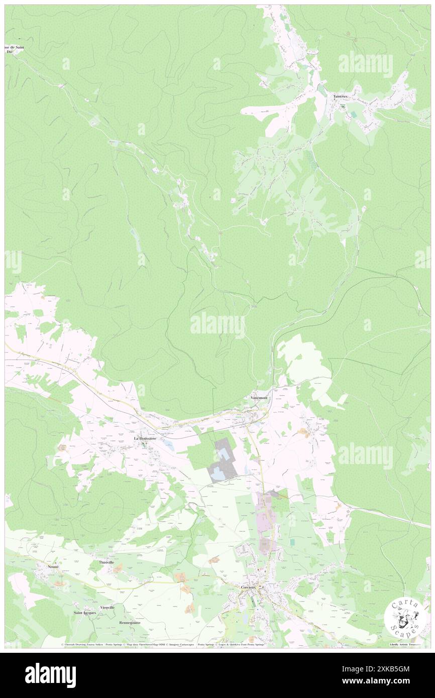 La Houssière, Vosges, FR, France, Grand est, n 48 11' 43'', N 6 51' 14'', carte, Carthascapes carte publiée en 2024. Explorez Cartascapes, une carte qui révèle la diversité des paysages, des cultures et des écosystèmes de la Terre. Voyage à travers le temps et l'espace, découvrir l'interconnexion du passé, du présent et de l'avenir de notre planète. Banque D'Images