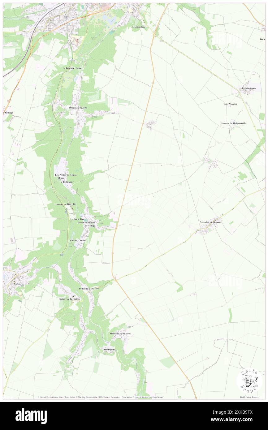 Boissy-la-rivière, Essonne, FR, France, Île-de-France, n 48 22' 28'', N 2 9' 16'', carte, Cartascapes carte publiée en 2024. Explorez Cartascapes, une carte qui révèle la diversité des paysages, des cultures et des écosystèmes de la Terre. Voyage à travers le temps et l'espace, découvrir l'interconnexion du passé, du présent et de l'avenir de notre planète. Banque D'Images