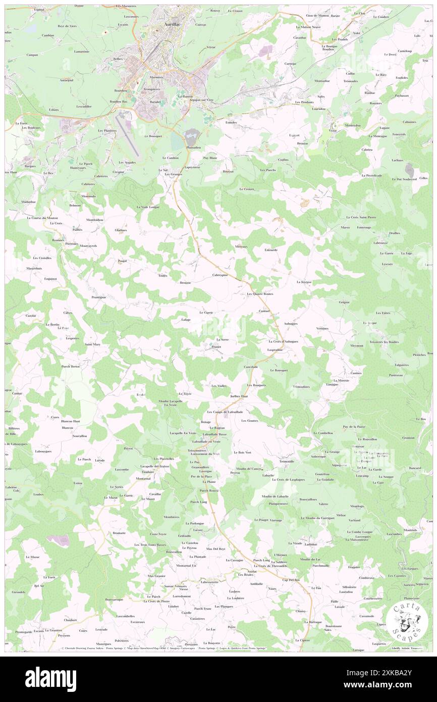 Prunet, Ardèche, FR, France, Auvergne-Rhône-Alpes, n 44 35' 49'', N 4 15' 38'', carte, Cartascapes carte publiée en 2024. Explorez Cartascapes, une carte qui révèle la diversité des paysages, des cultures et des écosystèmes de la Terre. Voyage à travers le temps et l'espace, découvrir l'interconnexion du passé, du présent et de l'avenir de notre planète. Banque D'Images