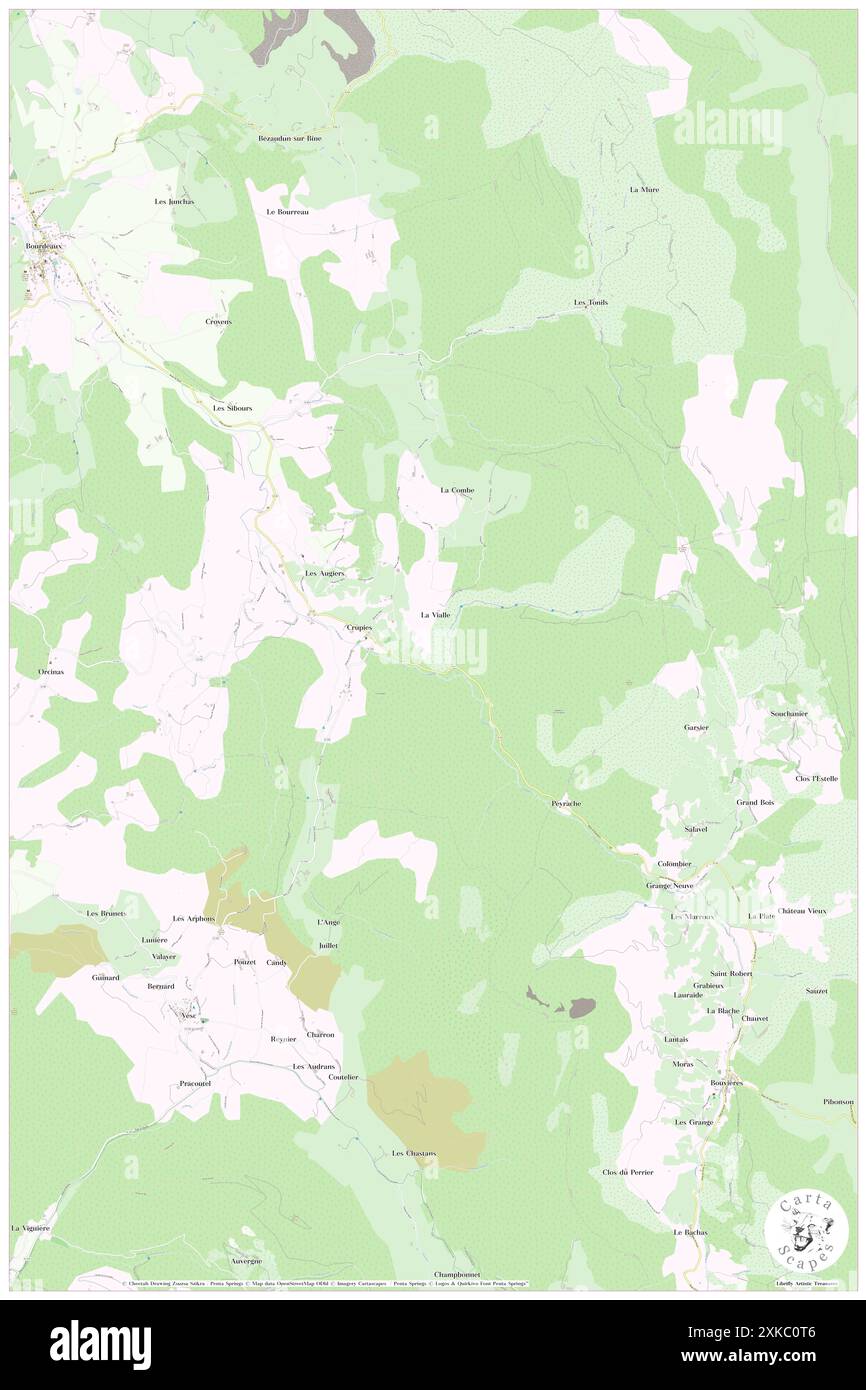 Crupies, Drôme, FR, France, Auvergne-Rhône-Alpes, n 44 33' 12'', N 5 10' 23'', carte, Cartascapes carte publiée en 2024. Explorez Cartascapes, une carte qui révèle la diversité des paysages, des cultures et des écosystèmes de la Terre. Voyage à travers le temps et l'espace, découvrir l'interconnexion du passé, du présent et de l'avenir de notre planète. Banque D'Images