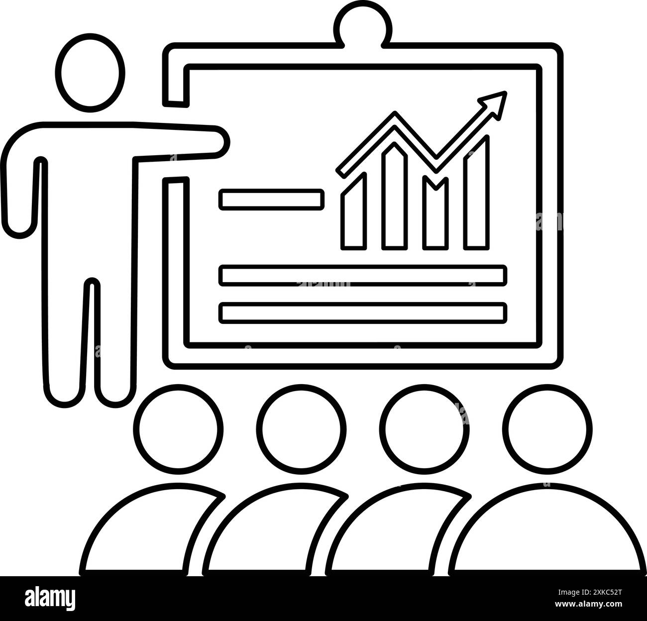 Icône Séminaire. modèle de conception illustration vectorielle pour la conception graphique et web ou à des fins commerciales. Illustration de Vecteur