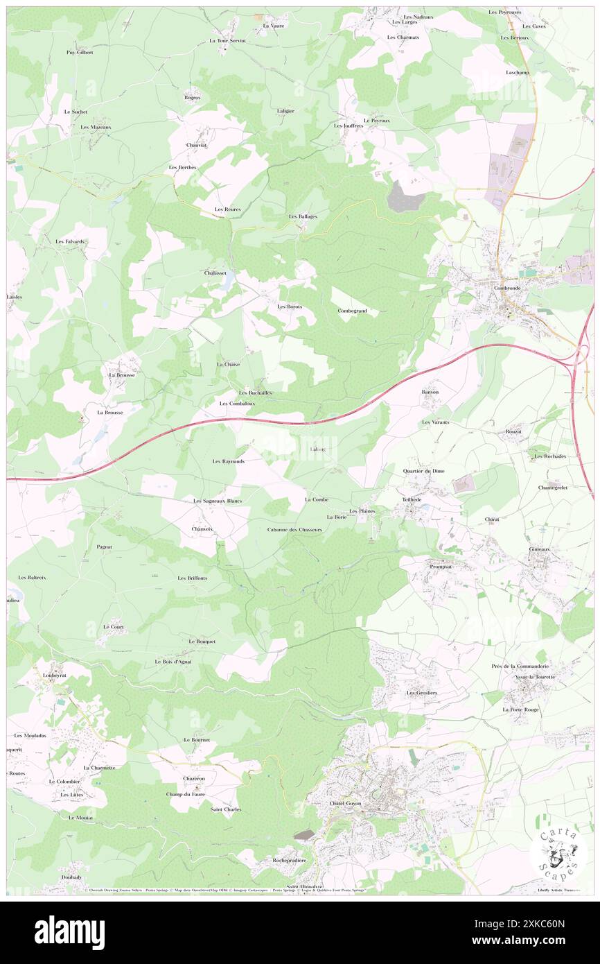 Teilhede, Puy-de-Dôme, FR, France, Auvergne-Rhône-Alpes, n 45 57' 20'', N 3 4' 18'', carte, Cartascapes carte publiée en 2024. Explorez Cartascapes, une carte qui révèle la diversité des paysages, des cultures et des écosystèmes de la Terre. Voyage à travers le temps et l'espace, découvrir l'interconnexion du passé, du présent et de l'avenir de notre planète. Banque D'Images