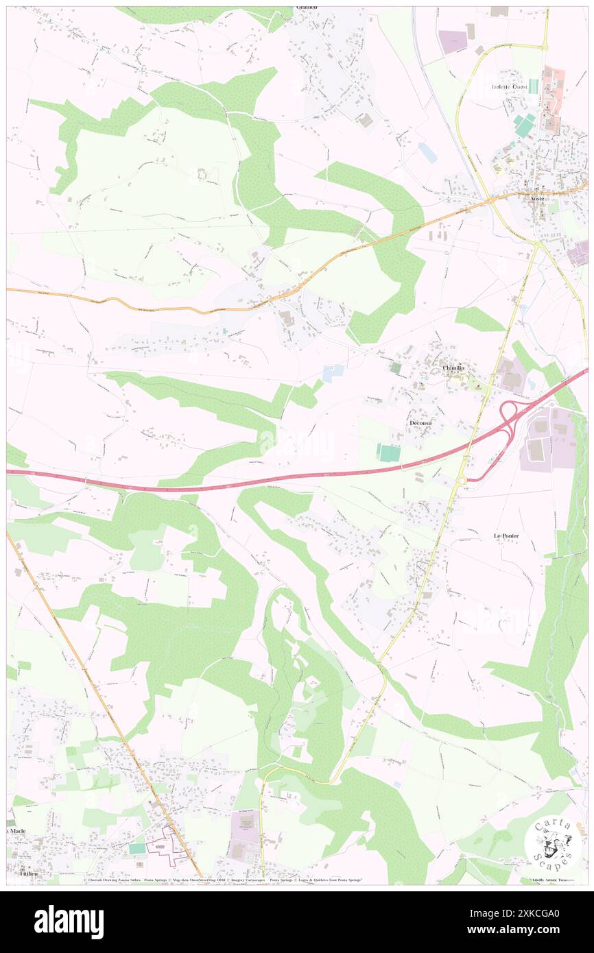 Chimilin, Isère, FR, France, Auvergne-Rhône-Alpes, n 45 34' 36'', N 5 35' 57'', carte, Cartascapes carte publiée en 2024. Explorez Cartascapes, une carte qui révèle la diversité des paysages, des cultures et des écosystèmes de la Terre. Voyage à travers le temps et l'espace, découvrir l'interconnexion du passé, du présent et de l'avenir de notre planète. Banque D'Images