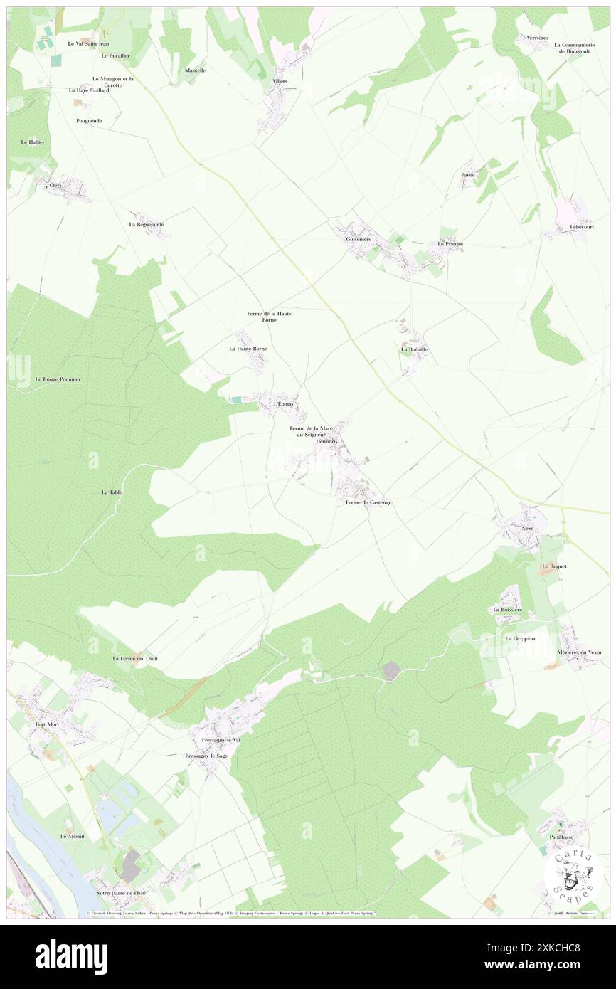 Hennezis, Eure, FR, France, Normandie, n 49 11' 35'', N 1 27' 52'', carte, Cartascapes carte publiée en 2024. Explorez Cartascapes, une carte qui révèle la diversité des paysages, des cultures et des écosystèmes de la Terre. Voyage à travers le temps et l'espace, découvrir l'interconnexion du passé, du présent et de l'avenir de notre planète. Banque D'Images