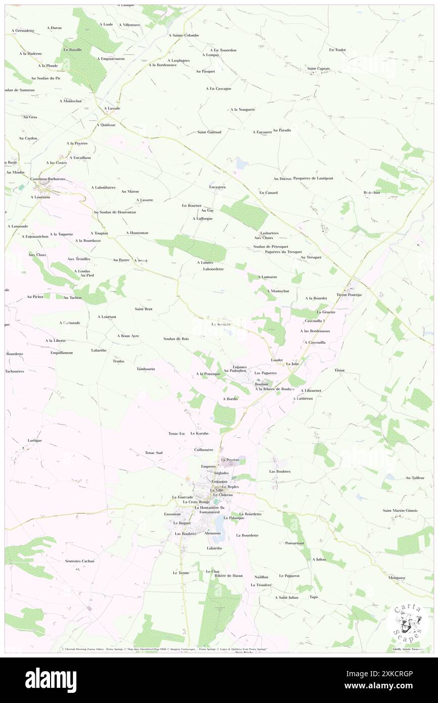 Boulaur, Gers, FR, France, Occitanie, n 43 32' 26'', N 0 46' 26'', carte, Cartascapes carte publiée en 2024. Explorez Cartascapes, une carte qui révèle la diversité des paysages, des cultures et des écosystèmes de la Terre. Voyage à travers le temps et l'espace, découvrir l'interconnexion du passé, du présent et de l'avenir de notre planète. Banque D'Images