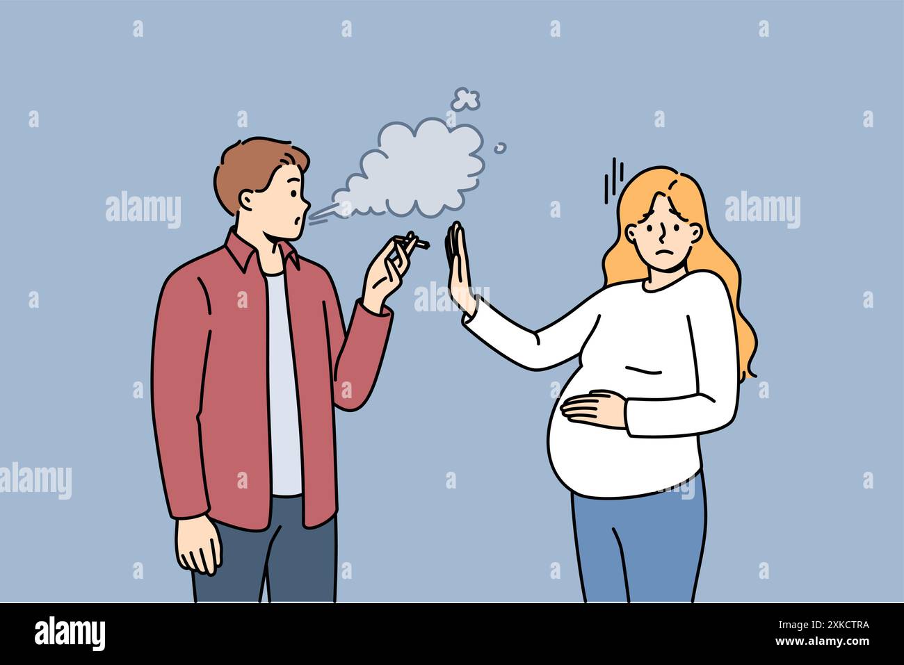 Passive smoking baby Banque de photographies et d'images  haute rsolution  - Alamy