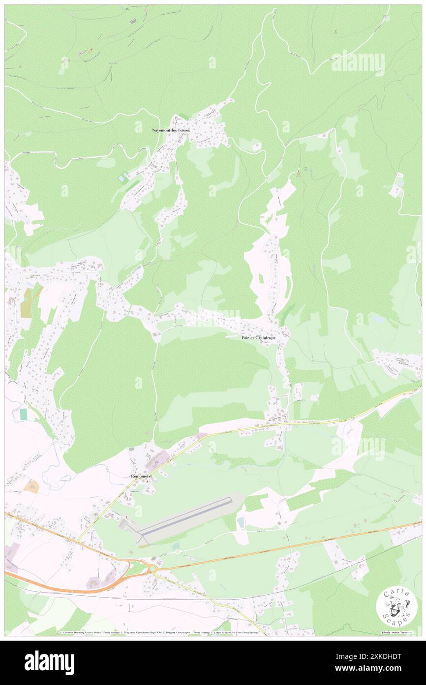 Pair-et-Grandrupt, Vosges, FR, France, Grand est, n 48 16' 51'', N 7 1' 6'', carte, Cartascapes carte publiée en 2024. Explorez Cartascapes, une carte qui révèle la diversité des paysages, des cultures et des écosystèmes de la Terre. Voyage à travers le temps et l'espace, découvrir l'interconnexion du passé, du présent et de l'avenir de notre planète. Banque D'Images