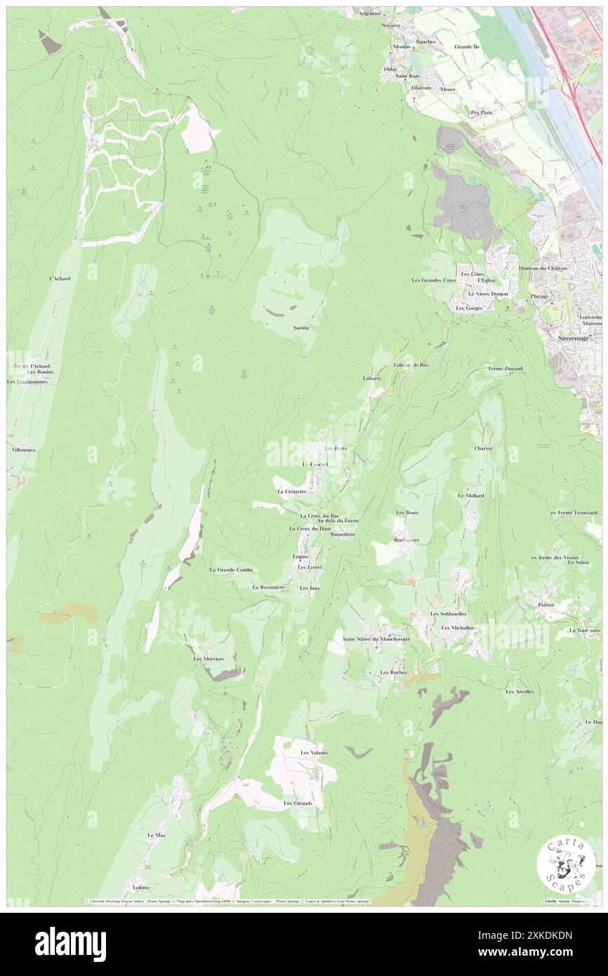 Engins, Isère, FR, France, Auvergne-Rhône-Alpes, n 45 10' 51'', N 5 37' 0'', carte, Carthascapes carte publiée en 2024. Explorez Cartascapes, une carte qui révèle la diversité des paysages, des cultures et des écosystèmes de la Terre. Voyage à travers le temps et l'espace, découvrir l'interconnexion du passé, du présent et de l'avenir de notre planète. Banque D'Images