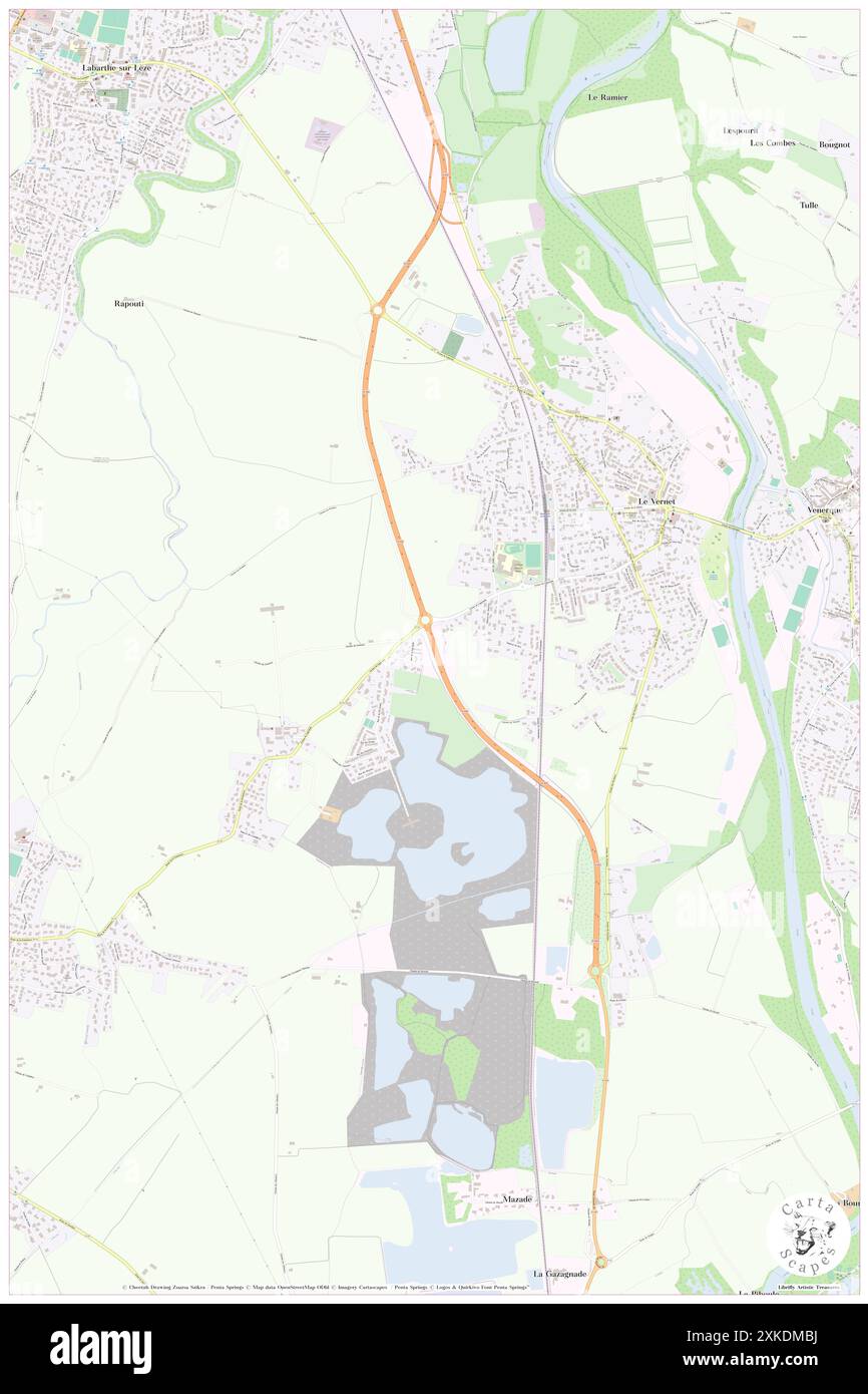 Vernet, haute Garonne, FR, France, Occitanie, n 43 25' 59'', N 1 25' 57'', carte, Cartascapes carte publiée en 2024. Explorez Cartascapes, une carte qui révèle la diversité des paysages, des cultures et des écosystèmes de la Terre. Voyage à travers le temps et l'espace, découvrir l'interconnexion du passé, du présent et de l'avenir de notre planète. Banque D'Images