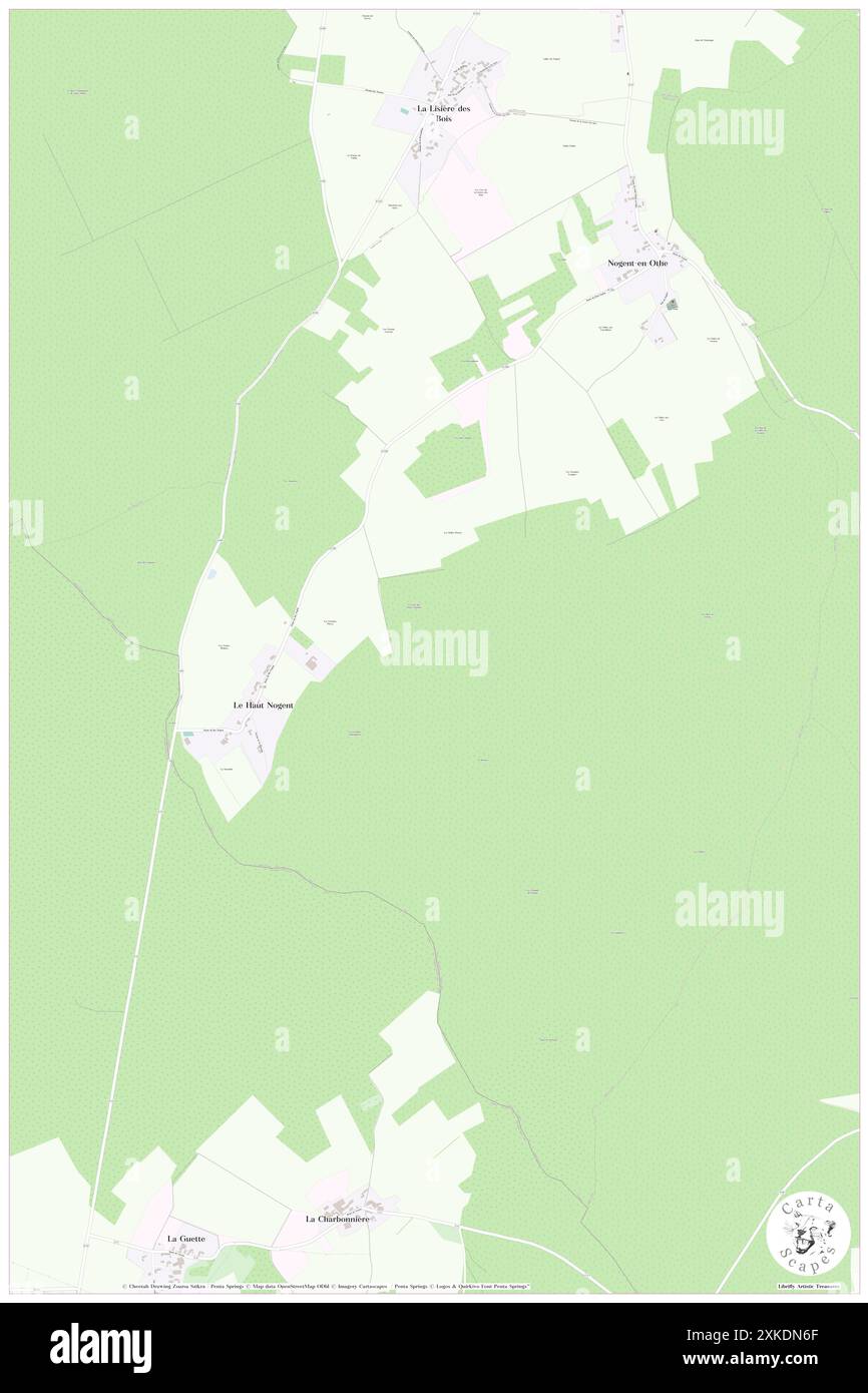 Nogent-en-Othe, aube, FR, France, Grand est, n 48 8' 42'', N 3 48' 21'', carte, Carthascapes carte publiée en 2024. Explorez Cartascapes, une carte qui révèle la diversité des paysages, des cultures et des écosystèmes de la Terre. Voyage à travers le temps et l'espace, découvrir l'interconnexion du passé, du présent et de l'avenir de notre planète. Banque D'Images