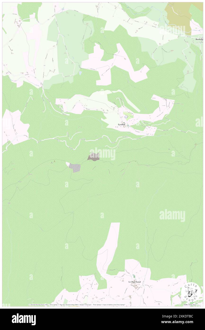 Eyzahut, Drôme, FR, France, Auvergne-Rhône-Alpes, n 44 33' 53'', N 5 0' 42'', carte, Cartascapes carte publiée en 2024. Explorez Cartascapes, une carte qui révèle la diversité des paysages, des cultures et des écosystèmes de la Terre. Voyage à travers le temps et l'espace, découvrir l'interconnexion du passé, du présent et de l'avenir de notre planète. Banque D'Images