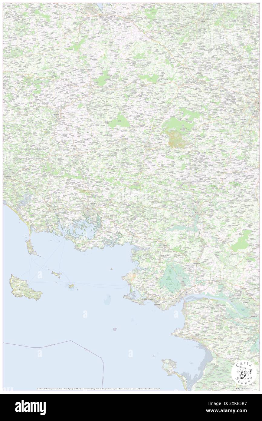 Vannes, Morbihan, FR, France, Bretagne, n 47 39' 18'', S 2 45' 37'', carte, Cartascapes carte publiée en 2024. Explorez Cartascapes, une carte qui révèle la diversité des paysages, des cultures et des écosystèmes de la Terre. Voyage à travers le temps et l'espace, découvrir l'interconnexion du passé, du présent et de l'avenir de notre planète. Banque D'Images