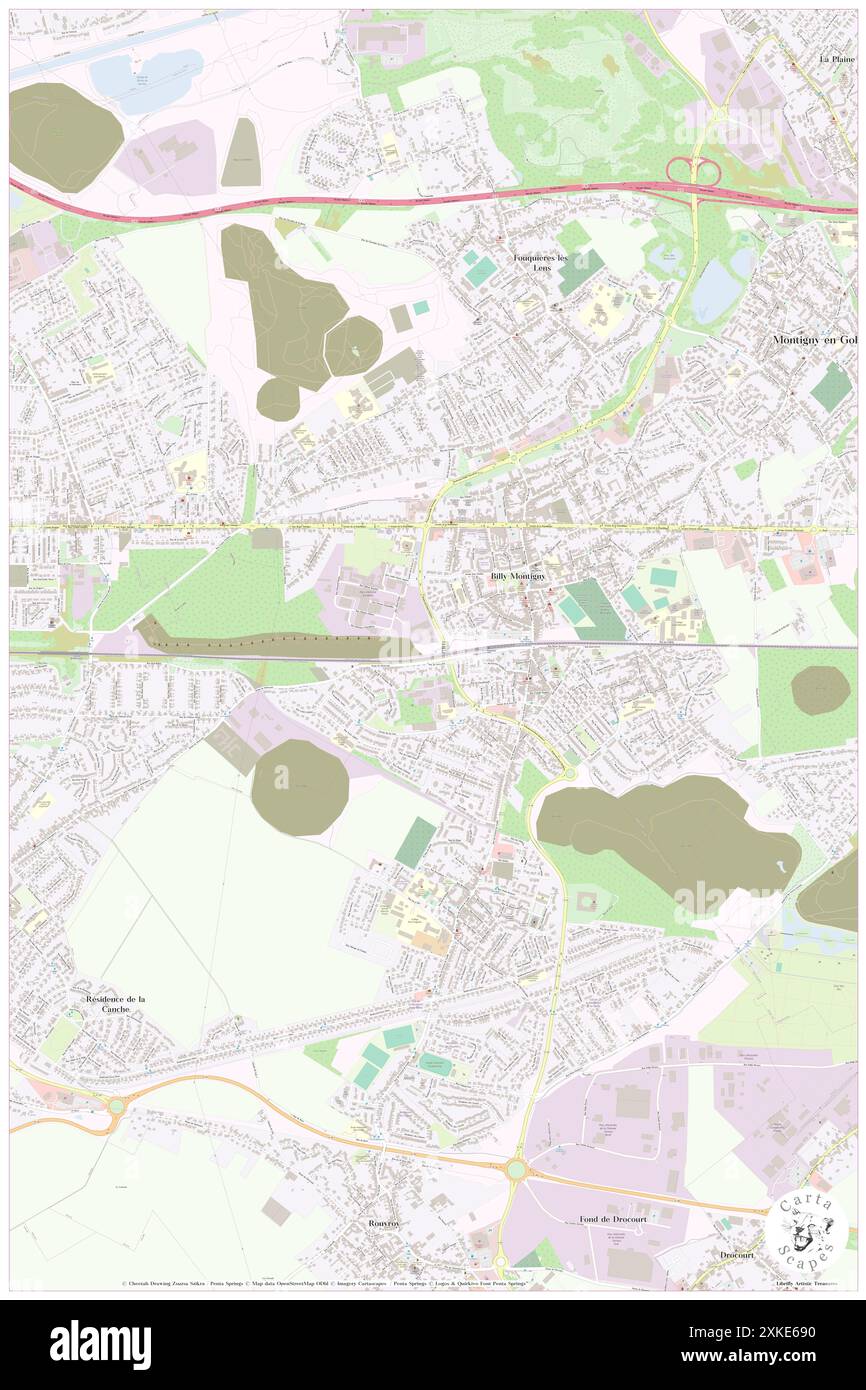 Billy-Montigny, pas-de-Calais, FR, France, hauts-de-France, n 50 25' 5'', N 2 54' 42'', carte, Cartascapes carte publiée en 2024. Explorez Cartascapes, une carte qui révèle la diversité des paysages, des cultures et des écosystèmes de la Terre. Voyage à travers le temps et l'espace, découvrir l'interconnexion du passé, du présent et de l'avenir de notre planète. Banque D'Images