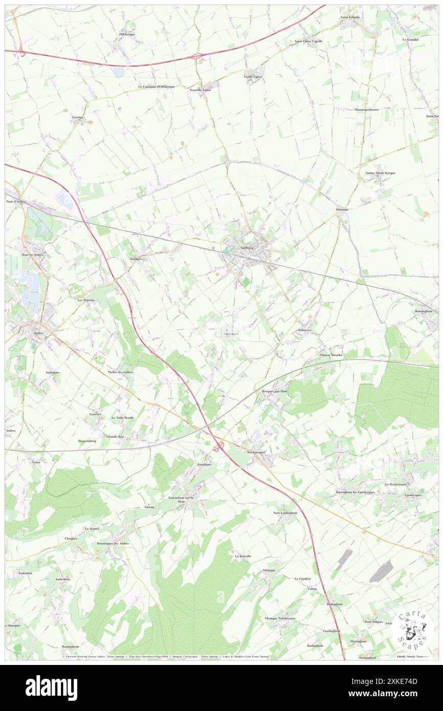 Zutkerque, pas-de-Calais, FR, France, hauts-de-France, n 50 51' 12'', N 2 4' 2'', carte, Cartascapes carte publiée en 2024. Explorez Cartascapes, une carte qui révèle la diversité des paysages, des cultures et des écosystèmes de la Terre. Voyage à travers le temps et l'espace, découvrir l'interconnexion du passé, du présent et de l'avenir de notre planète. Banque D'Images