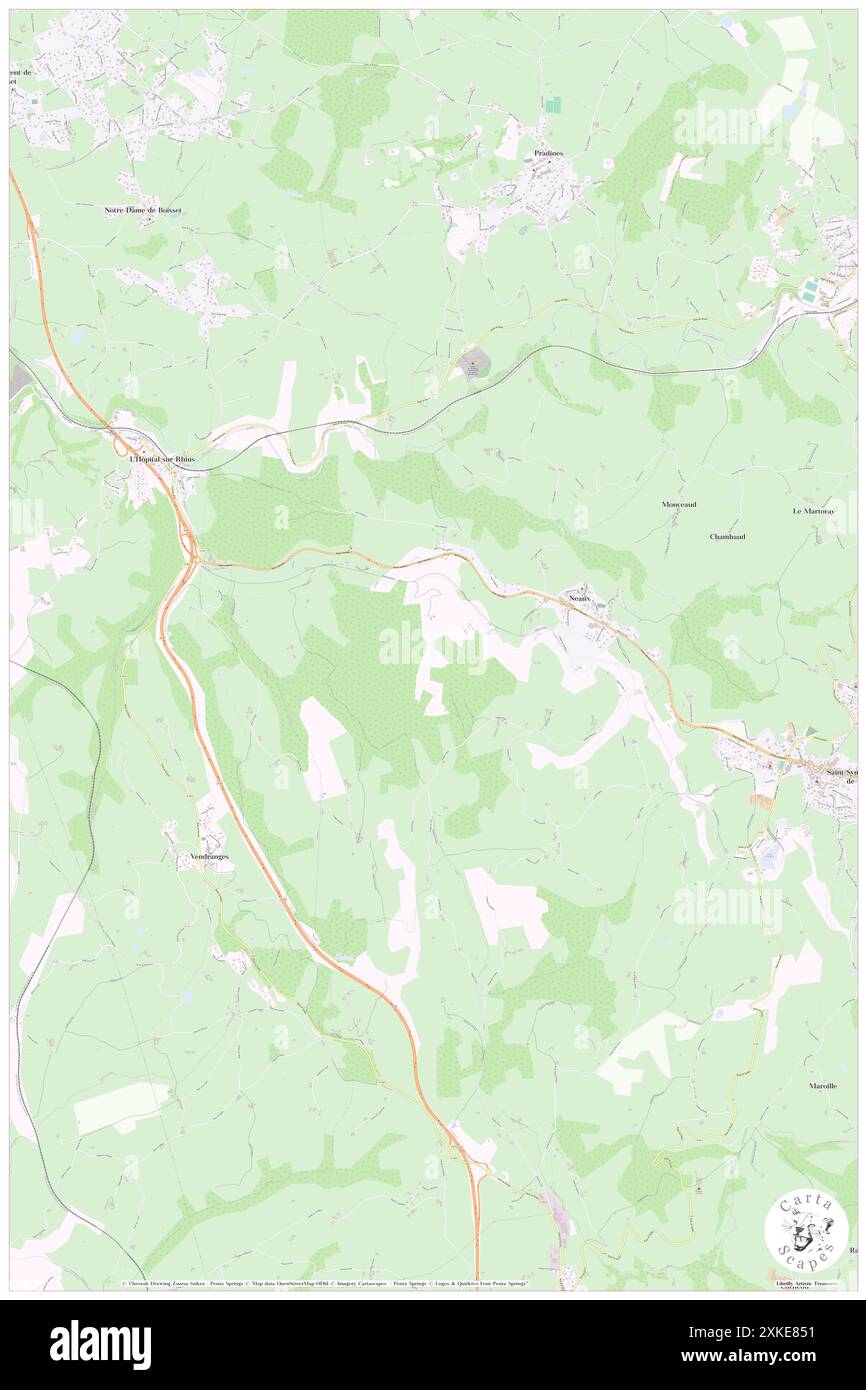 Neaux, Loire, FR, France, Auvergne-Rhône-Alpes, n 45 57' 43'', N 4 10' 47'', carte, Cartascapes carte publiée en 2024. Explorez Cartascapes, une carte qui révèle la diversité des paysages, des cultures et des écosystèmes de la Terre. Voyage à travers le temps et l'espace, découvrir l'interconnexion du passé, du présent et de l'avenir de notre planète. Banque D'Images