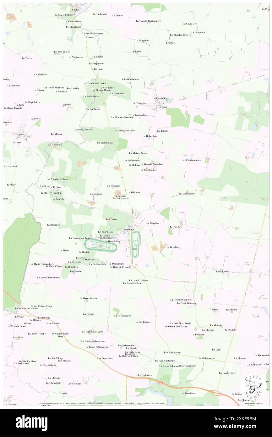 Senonnes, Mayenne, FR, France, pays de la Loire, N 47 47' 56'', S 1 12' 8'', map, Cartascapes map publié en 2024. Explorez Cartascapes, une carte qui révèle la diversité des paysages, des cultures et des écosystèmes de la Terre. Voyage à travers le temps et l'espace, découvrir l'interconnexion du passé, du présent et de l'avenir de notre planète. Banque D'Images