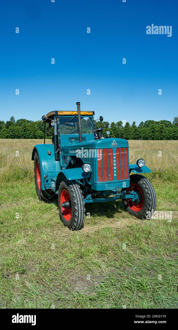 Historique Hanomag, R 460, tracteur, capacité cubique , 5702, HP, 60, année de construction, 1960-1964. Banque D'Images