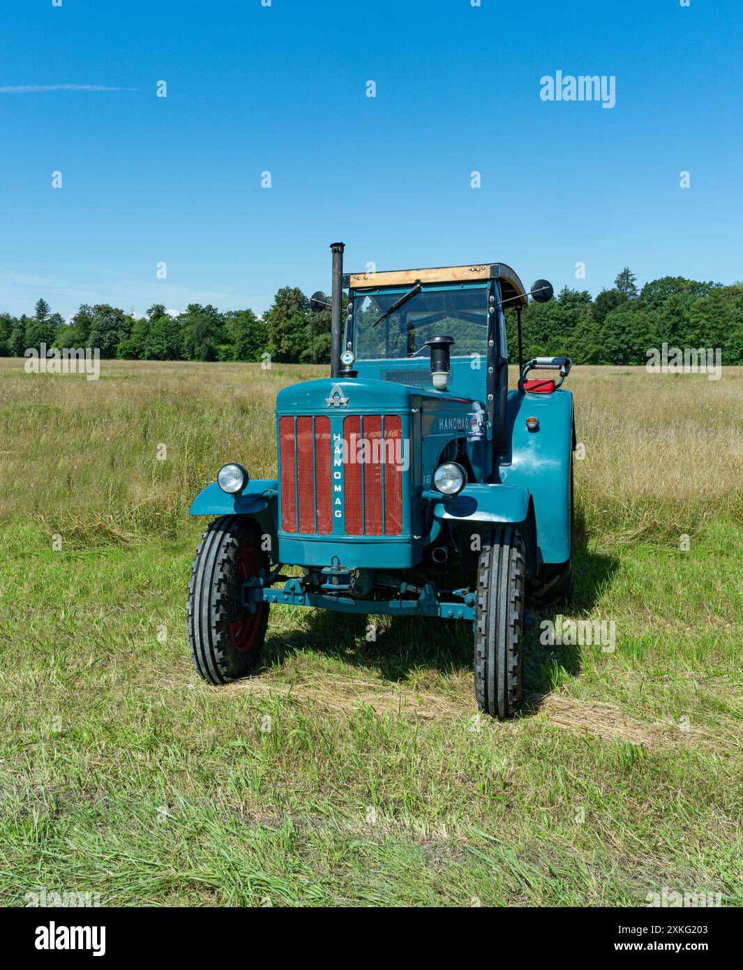 Historique Hanomag, R 460, tracteur, capacité cubique , 5702, HP, 60, année de construction, 1960-1964. Banque D'Images