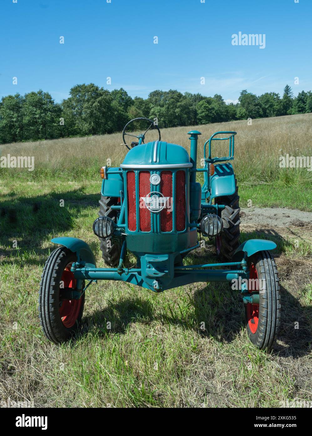 Historique Hanomag, tracteur C 112, capacité cubique , 511, HP, 12, année de construction, 1957-1960. Banque D'Images
