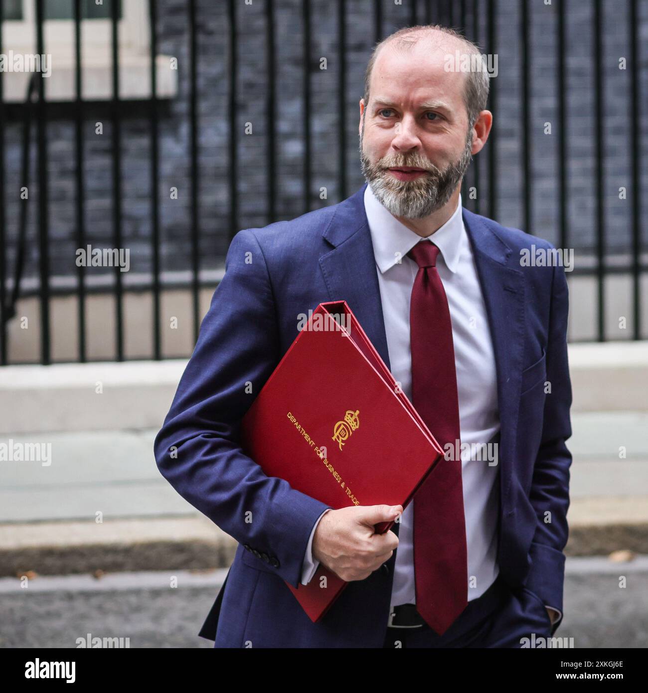 Londres, 23 juillet 2024. Jonathan Reynolds, secrétaire aux affaires et au commerce, président de la Chambre de commerce, député Stalybridge et Hyde. Les ministres assistent à la réunion du cabinet du gouvernement du Parti travailliste à Downing Street, à Londres. Crédit britannique : Imageplotter/Alamy Live News Banque D'Images