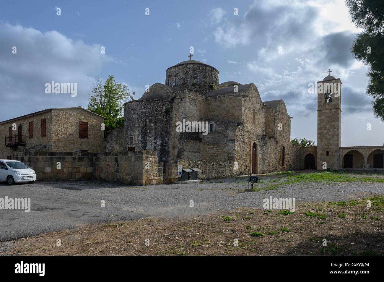 Monastère St Varnavas (Barnabas), Chypre 2 Banque D'Images