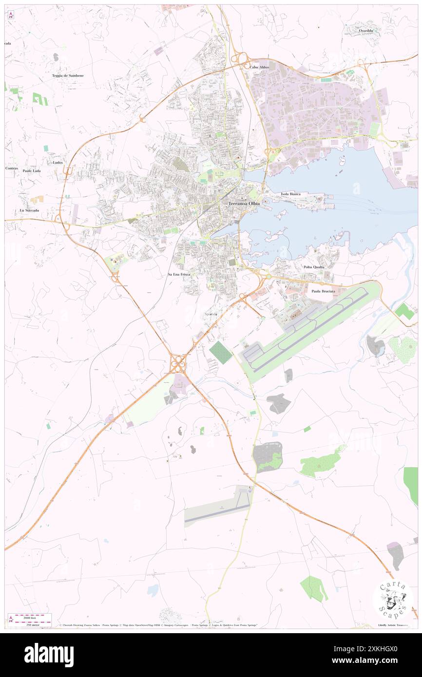 Sporula, Provincia di Sassari, IT, Italie, Sardaigne, n 40 54' 8'', N 9 29' 41'', carte, Carthascapes carte publiée en 2024. Explorez Cartascapes, une carte qui révèle la diversité des paysages, des cultures et des écosystèmes de la Terre. Voyage à travers le temps et l'espace, découvrir l'interconnexion du passé, du présent et de l'avenir de notre planète. Banque D'Images