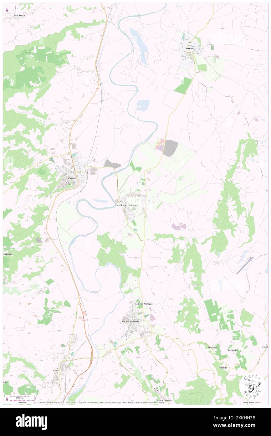 Castelnuovo Bormida, Provincia di Alessandria, IT, Italie, Piémont, n 44 44' 32'', N 8 33' 2'', carte, Cartascapes carte publiée en 2024. Explorez Cartascapes, une carte qui révèle la diversité des paysages, des cultures et des écosystèmes de la Terre. Voyage à travers le temps et l'espace, découvrir l'interconnexion du passé, du présent et de l'avenir de notre planète. Banque D'Images