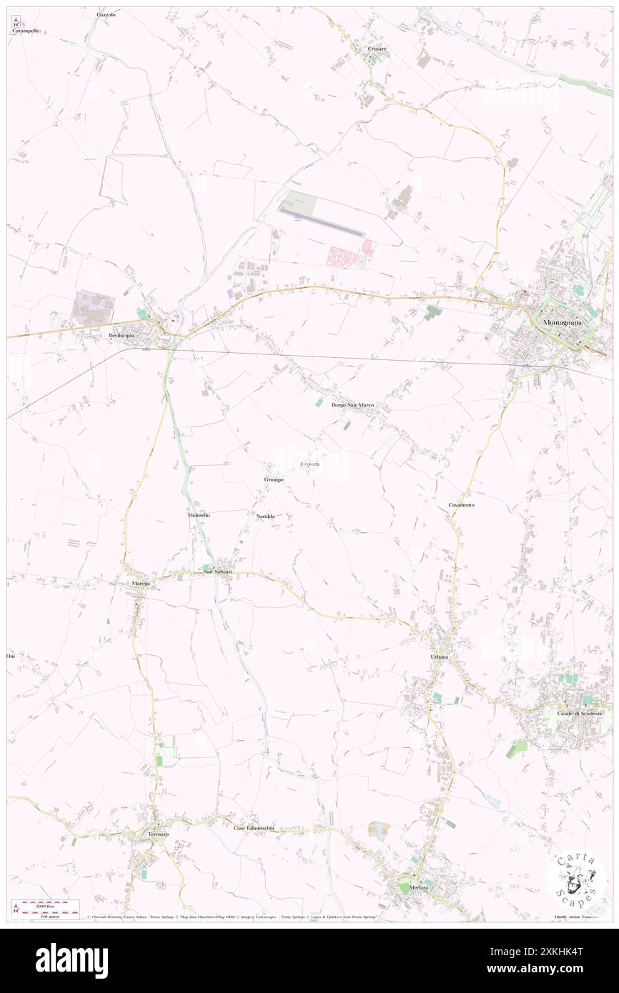 Crosara, Provincia di Padova, IT, Italie, Vénétie, n 45 12' 59'', N 11 25' 25'', carte, Cartascapes carte publiée en 2024. Explorez Cartascapes, une carte qui révèle la diversité des paysages, des cultures et des écosystèmes de la Terre. Voyage à travers le temps et l'espace, découvrir l'interconnexion du passé, du présent et de l'avenir de notre planète. Banque D'Images