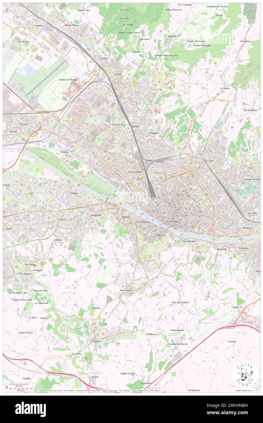 B B MONTEBELLO, Province de Florence, IT, Italie, Toscane, n 43 46' 35'', N 11 14' 20'', carte, Cartascapes carte publiée en 2024. Explorez Cartascapes, une carte qui révèle la diversité des paysages, des cultures et des écosystèmes de la Terre. Voyage à travers le temps et l'espace, découvrir l'interconnexion du passé, du présent et de l'avenir de notre planète. Banque D'Images