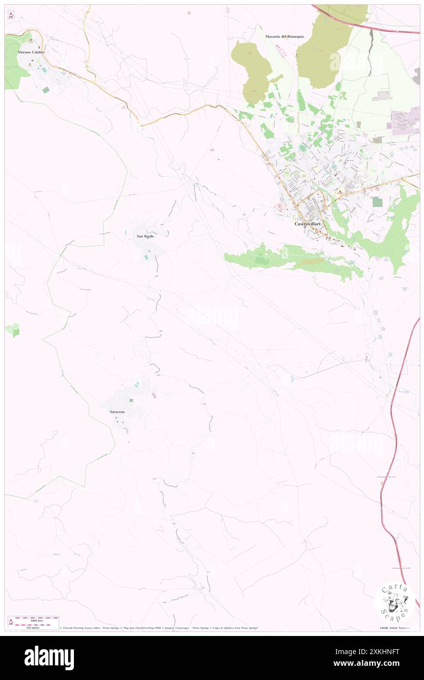 San Basile, Provincia di Cosenza, IT, Italie, Calabre, n 39 41' 23'', N 15 51' 46'', carte, Carthascapes carte publiée en 2024. Explorez Cartascapes, une carte qui révèle la diversité des paysages, des cultures et des écosystèmes de la Terre. Voyage à travers le temps et l'espace, découvrir l'interconnexion du passé, du présent et de l'avenir de notre planète. Banque D'Images