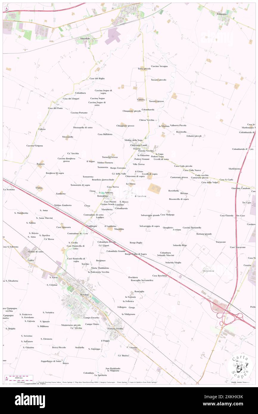 Chiusa, Provincia di Piacenza, IT, Italie, Émilie-Romagne, n 44 59' 38'', N 9 52' 13'', carte, Carthascapes carte publiée en 2024. Explorez Cartascapes, une carte qui révèle la diversité des paysages, des cultures et des écosystèmes de la Terre. Voyage à travers le temps et l'espace, découvrir l'interconnexion du passé, du présent et de l'avenir de notre planète. Banque D'Images