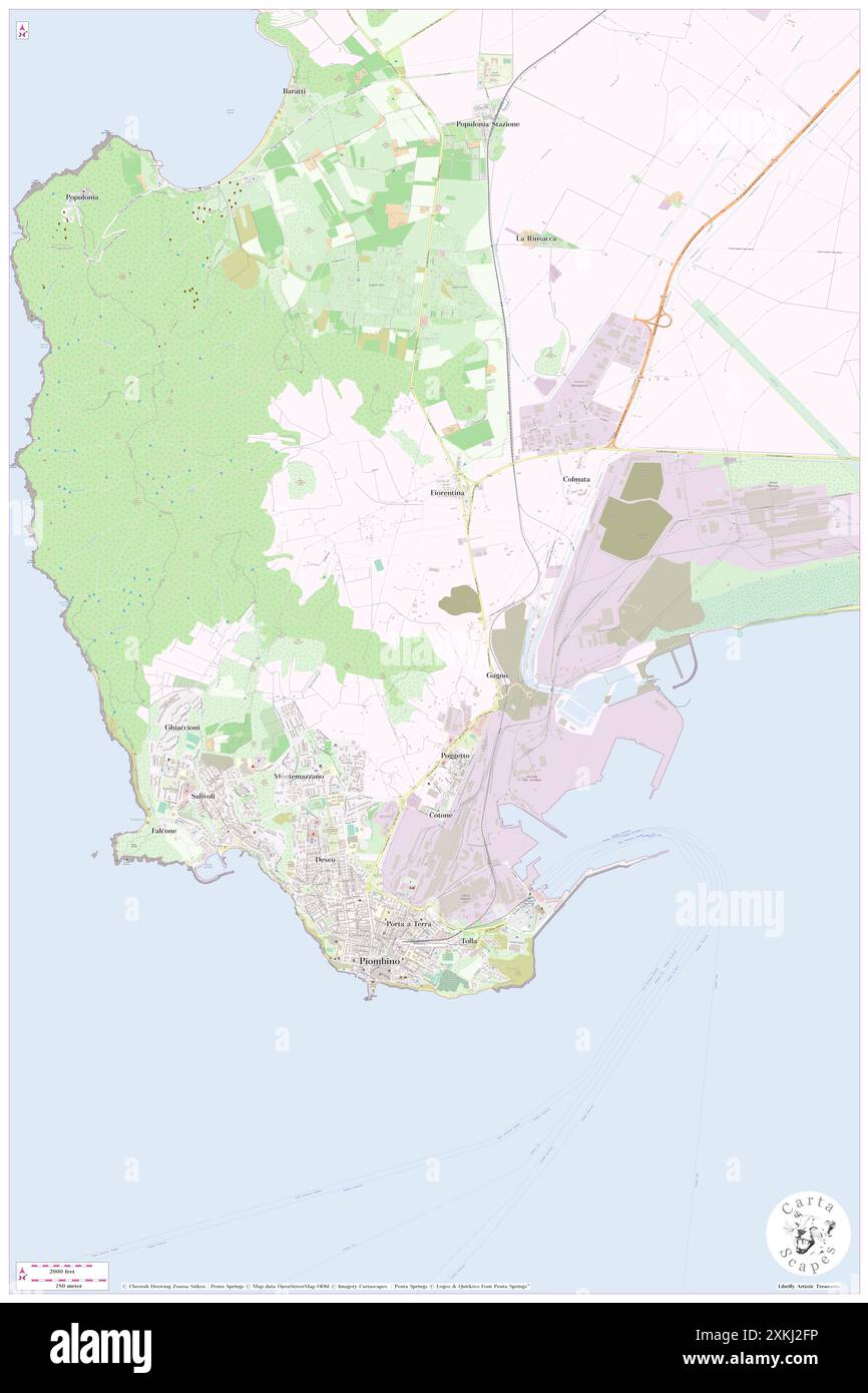 Fosso Tombolo, IT, Italie, Toscane, N 42 57' 0'', N 10 31' 59'', carte, Carthascapes carte publiée en 2024. Explorez Cartascapes, une carte qui révèle la diversité des paysages, des cultures et des écosystèmes de la Terre. Voyage à travers le temps et l'espace, découvrir l'interconnexion du passé, du présent et de l'avenir de notre planète. Banque D'Images