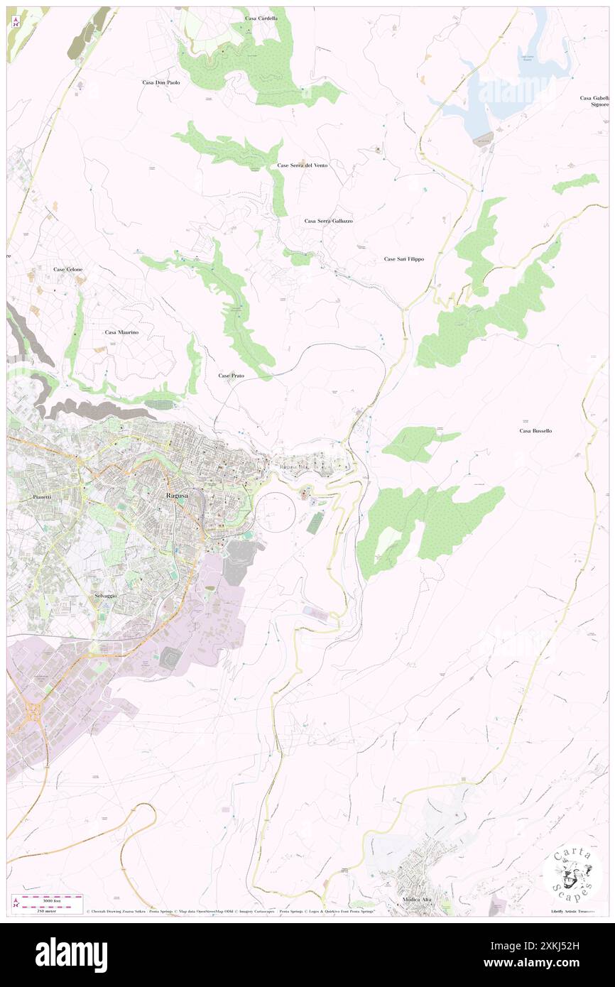 Piazza Duomo, Raguse, IT, Italie, Sicile, n 36 55' 35'', N 14 44' 35'', carte, Cartascapes carte publiée en 2024. Explorez Cartascapes, une carte qui révèle la diversité des paysages, des cultures et des écosystèmes de la Terre. Voyage à travers le temps et l'espace, découvrir l'interconnexion du passé, du présent et de l'avenir de notre planète. Banque D'Images