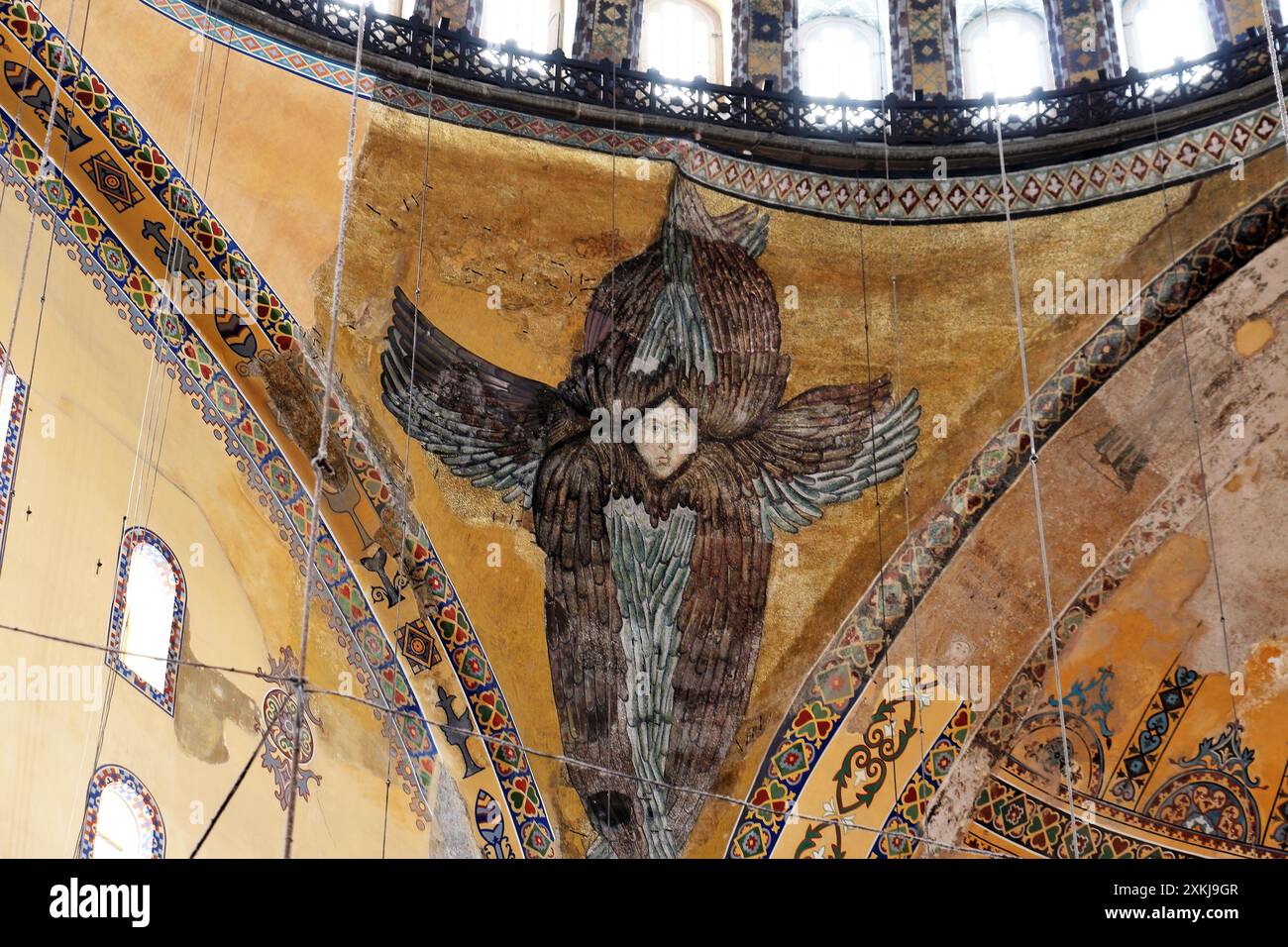 Istanbul, Palais de Topkapi Sarayi Pakr Banque D'Images