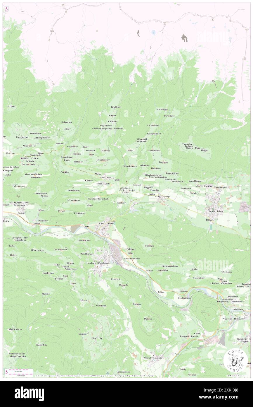 Molini, Bolzano, IT, Italie, Trentin-Haut-Adige, n 46 49' 4'', N 11 50' 52'', carte, Carthascapes carte publiée en 2024. Explorez Cartascapes, une carte qui révèle la diversité des paysages, des cultures et des écosystèmes de la Terre. Voyage à travers le temps et l'espace, découvrir l'interconnexion du passé, du présent et de l'avenir de notre planète. Banque D'Images