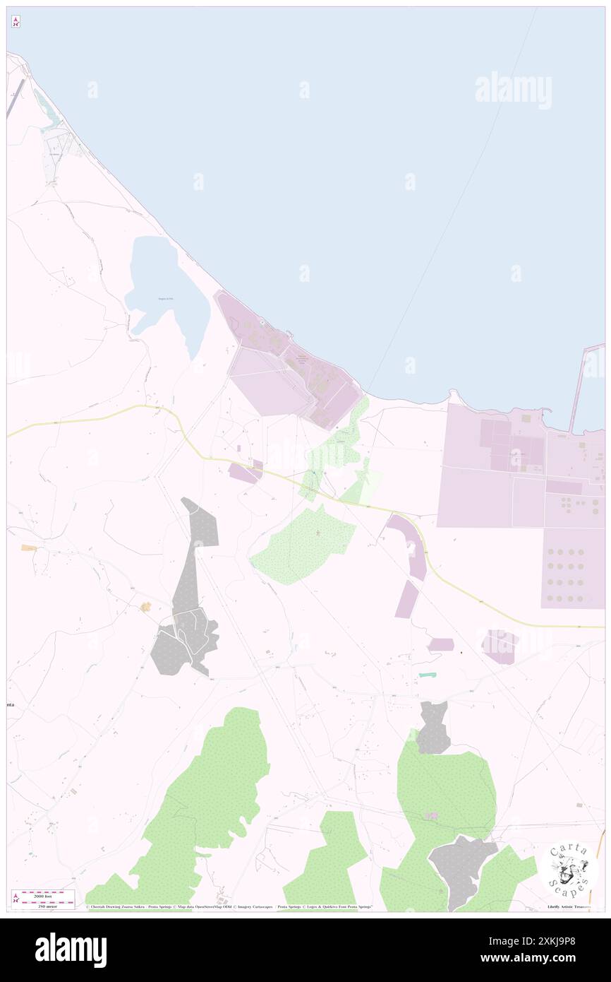 Rio Santa Osanna, IT, Italie, Sardaigne, N 40 50' 11'', N 8 18' 12'', carte, Carthascapes carte publiée en 2024. Explorez Cartascapes, une carte qui révèle la diversité des paysages, des cultures et des écosystèmes de la Terre. Voyage à travers le temps et l'espace, découvrir l'interconnexion du passé, du présent et de l'avenir de notre planète. Banque D'Images